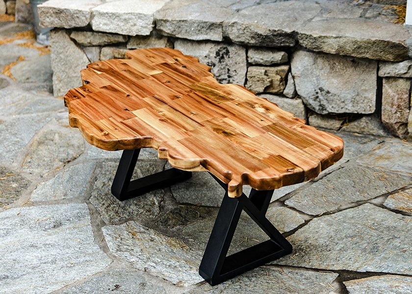 Handmade cutting board by Crafted Tahoe