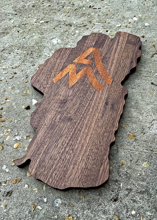 Handmade cutting board by Crafted Tahoe